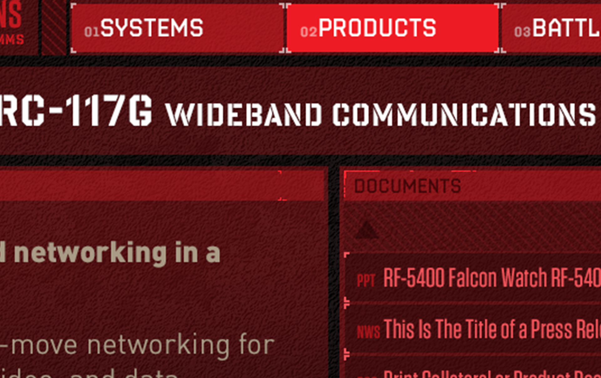Harris Tradeshow Interface